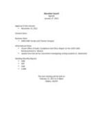 2013-01-17 Agenda