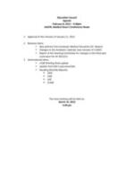 2012-02-08 Agenda