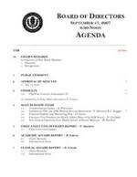 2007-09-17 Meeting Agenda