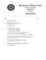2008-03-10 Meeting Agenda