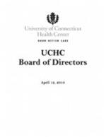 2010-04-12 Board of Directors Meeting