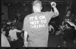 It's Okay Not to Drink T-Shirt on stage