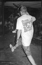 Gorilla Biscuits T-Shirt on stage