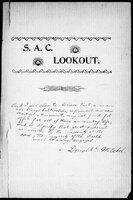 S.A.C. Lookout Volume 1, Number 7