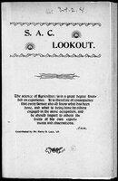 S.A.C. Lookout Volume 2, Number 4