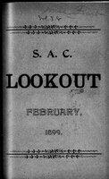 S.A.C. Lookout Volume 3, Number 8
