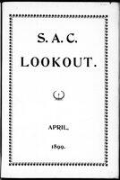 S.A.C. Lookout Volume 3, Number 10