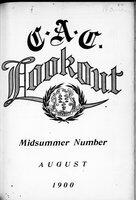 C.A.C Lookout Volume 5, Number 3 Midsummer Number