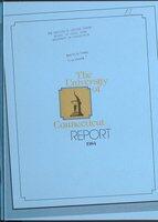 University of Connecticut report, 1985