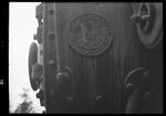 New Haven Trap Rock Company steam locomotive 43 builder's plate