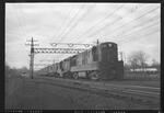 New Haven Railroad diesel locomotive 1606 and electric locomotive 157