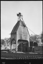 Central Vermont Railway cement coal tower