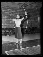 Archery champion, Jane Weber