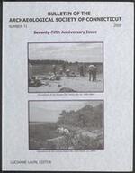 Bulletin of the Archaeological Society of Connecticut, 2009, v. 71