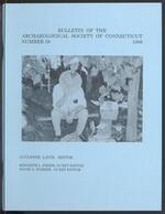 Bulletin of the Archaeological Society of Connecticut, 1996, v. 59