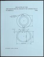 Bulletin of the Archaeological Society of Connecticut, 1998, v. 61