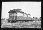 Rutland Railroad wood caboose 36