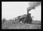 Canadian National Railway steam locomotives 6153, on excursion