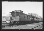 New York Central Railroad wooden caboose 19886