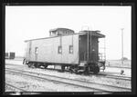 Louisville and Nashville Railroad wooden caboose