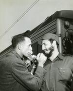 Fidel Castro, New Haven railroad station