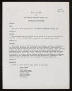 Bylaws and Amendments, 1971