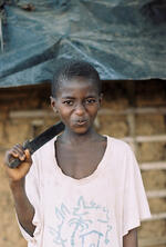 Portrait of Zakaria Sawadogo, Age 13