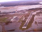 Bridgeport Airport Flooded