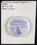 March for Women's Equality button