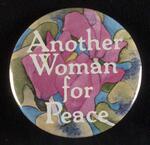Another Woman for Peace button