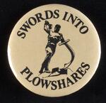 Swords into Plowshares button