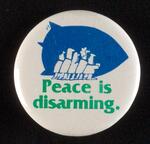 Peace is disarming button