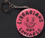 Librarians are lovable button