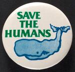 Save the Humans button