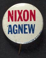 Nixon and Agnew button