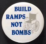 Build Ramps, Not Bombs button