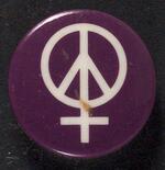 Women for Peace button