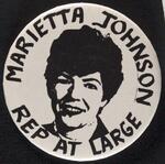 Marietta Johnson button