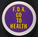 F.D.A. Go to Health button
