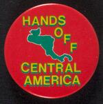 Hands Off Central America button