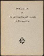 Bulletin of the Archaeological Society of Connecticut, 1943, v. 15