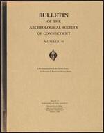 Bulletin of the Archaeological Society of Connecticut, 1960, v. 30