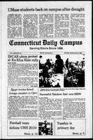 Connecticut Daily Campus, Volume 84, Number 6
