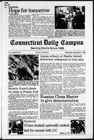 Connecticut Daily Campus, Volume 84, Number 20