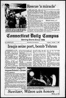 Connecticut Daily Campus, Volume 84, Number 28