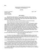 2005-04-12 Board of Trustees Meeting Minutes