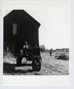 Barn and hayfields [Summer 1945] Enniscorthy, Virginia