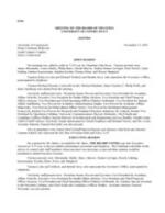 2005-11-15 Board of Trustees Meeting Minutes