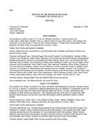 2008-09-23 Board of Trustees Meeting Minutes
