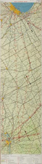 Air Navigation Map No. 22, 1928